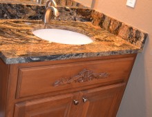Gray Marble Sink
