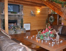 Stained Wood Livingroom