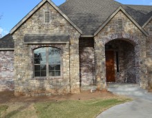 Stone and Brick Exterior Front